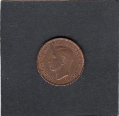 Beschrijving: 1 Farthing  GEORGIUS VI  